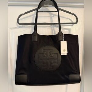 Tory Burch Black Ella Tote